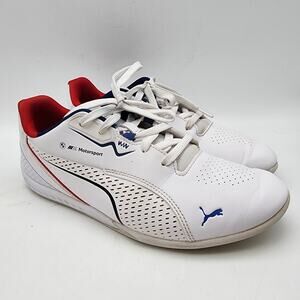 PUMA Sneakers Mens 10 BMW M Motorsport Drift Cat 11 Lace Up White Shoes 30861402